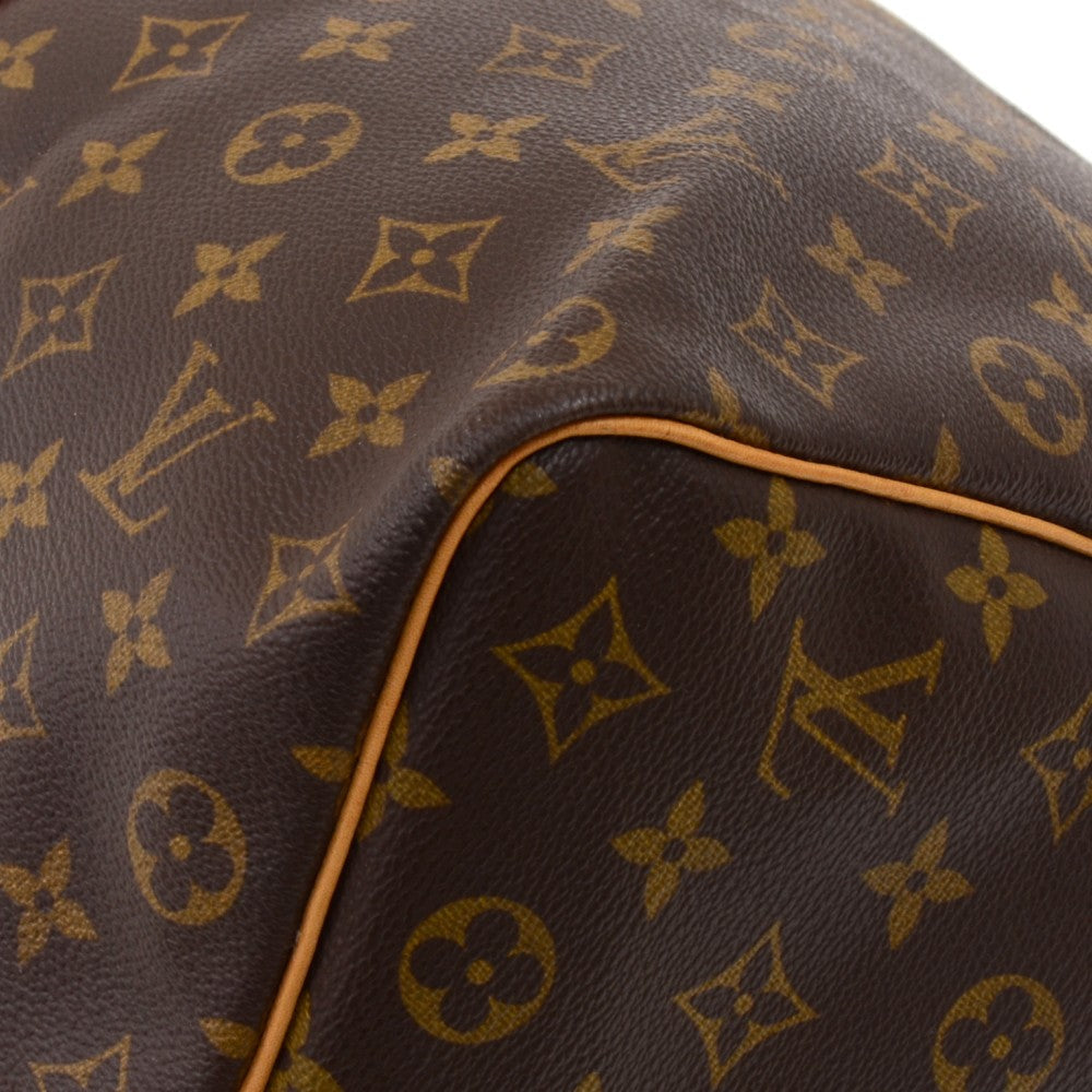 Louis Vuitto Keepall 50 Bandouliere Monogram Canvas Travel Bag with Strap