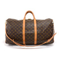Louis Vuitto Keepall 55 Bandouliere Monogram Canvas Travel Bag with Strap