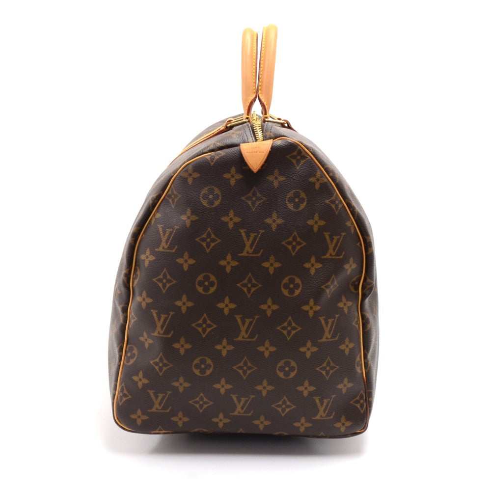 Louis Vuitto Keepall 55 Monogram Canvas Travel Bag