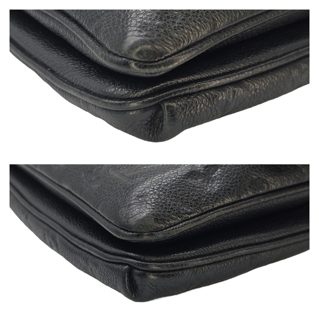 Louis Vuitton Twice Black Monogram Empreinte Crossbody Bag