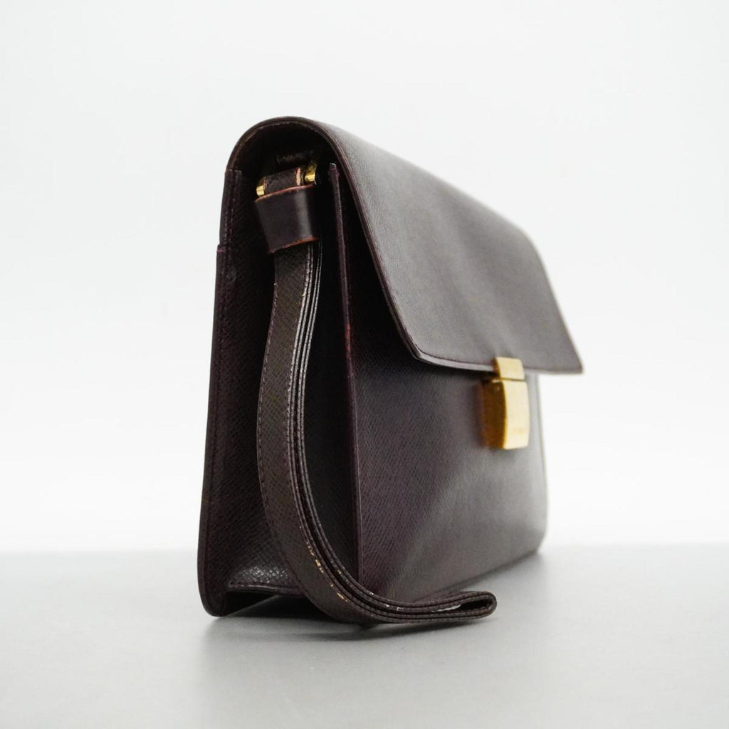 Louis Vuitton Selenga  Leather Clutch Bag ()