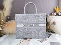 GLAMI Large Book Tote White Multicolor, For Women, WomenÃ¢â‚¬â„¢s Handbags 16.5in/42cm CD