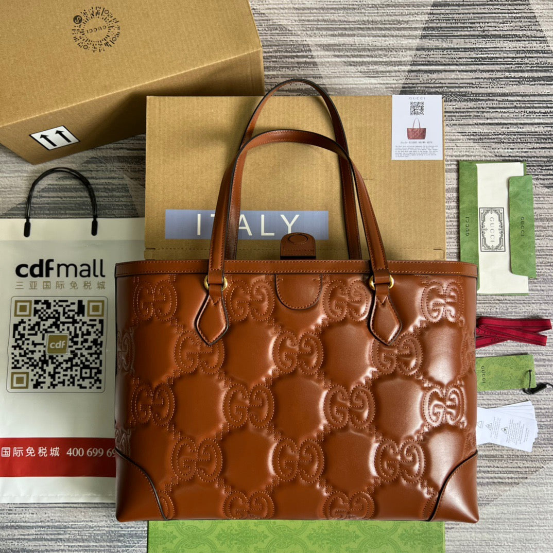 gg Medium Tote Red For Women, Women’s Bags 15in/38cm gg ‎‎631685 UM8IG 2546