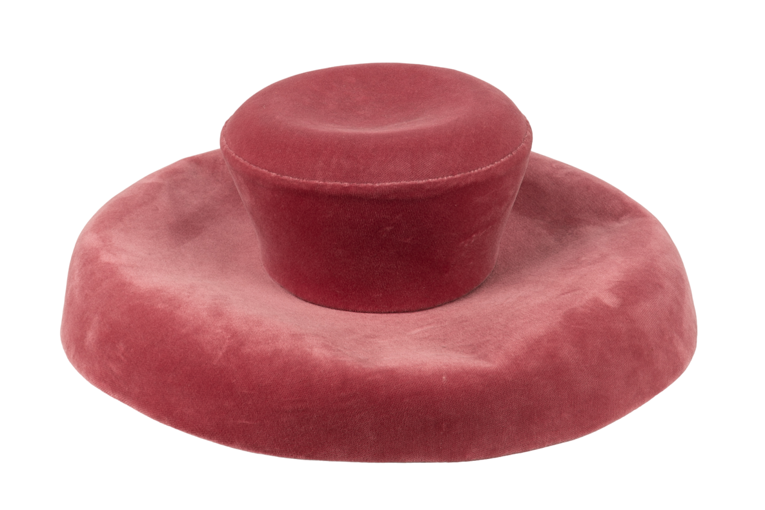Imposant chapeau en velours rose Marie MerciÃƒÆ’Ã‚Â©