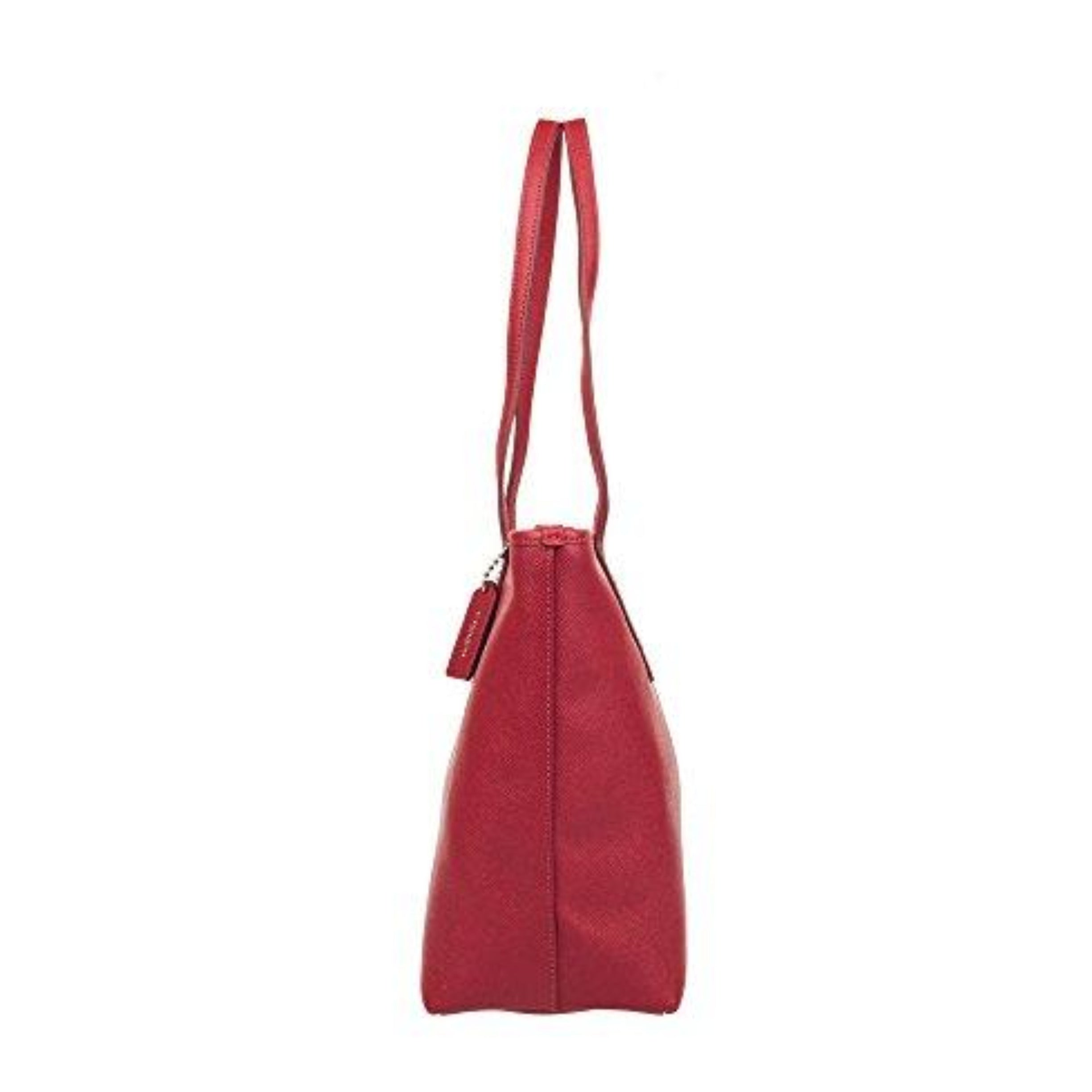 COACH True Red City Zip Tote