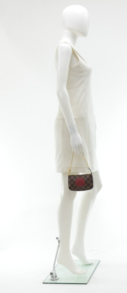Louis Vuitto Pochette Accessoires Trunks & Bags Damier Canvas Mini Bag