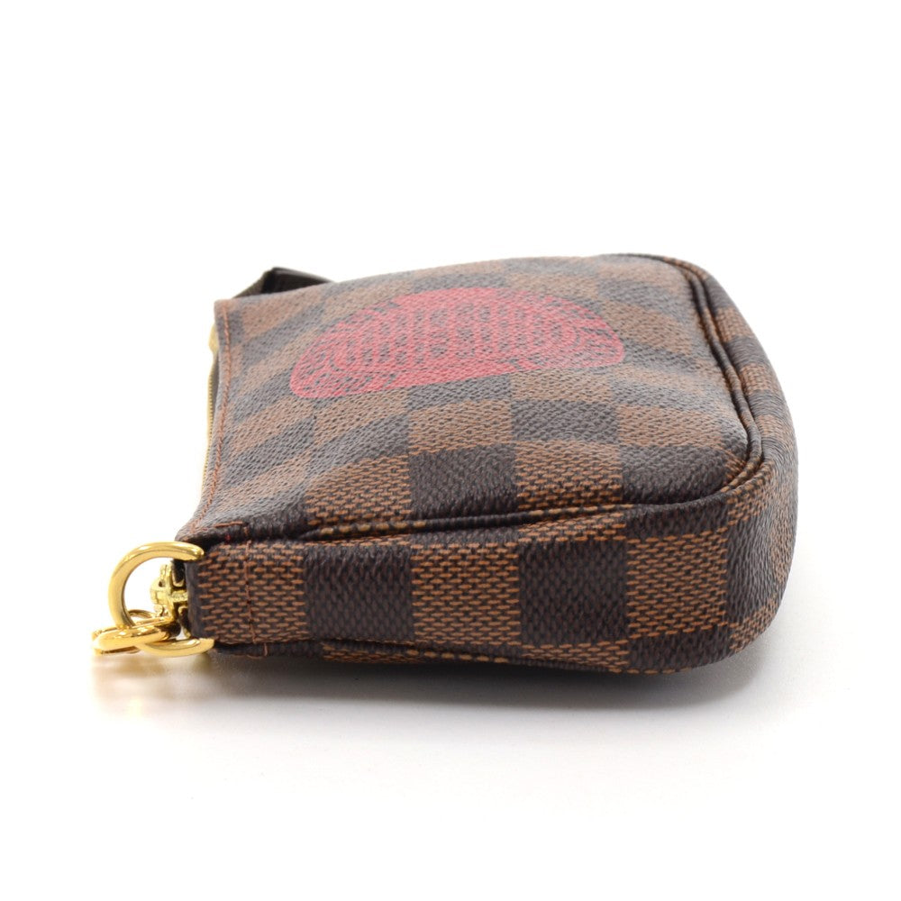 Louis Vuitto Pochette Accessoires Trunks & Bags Damier Canvas Mini Bag