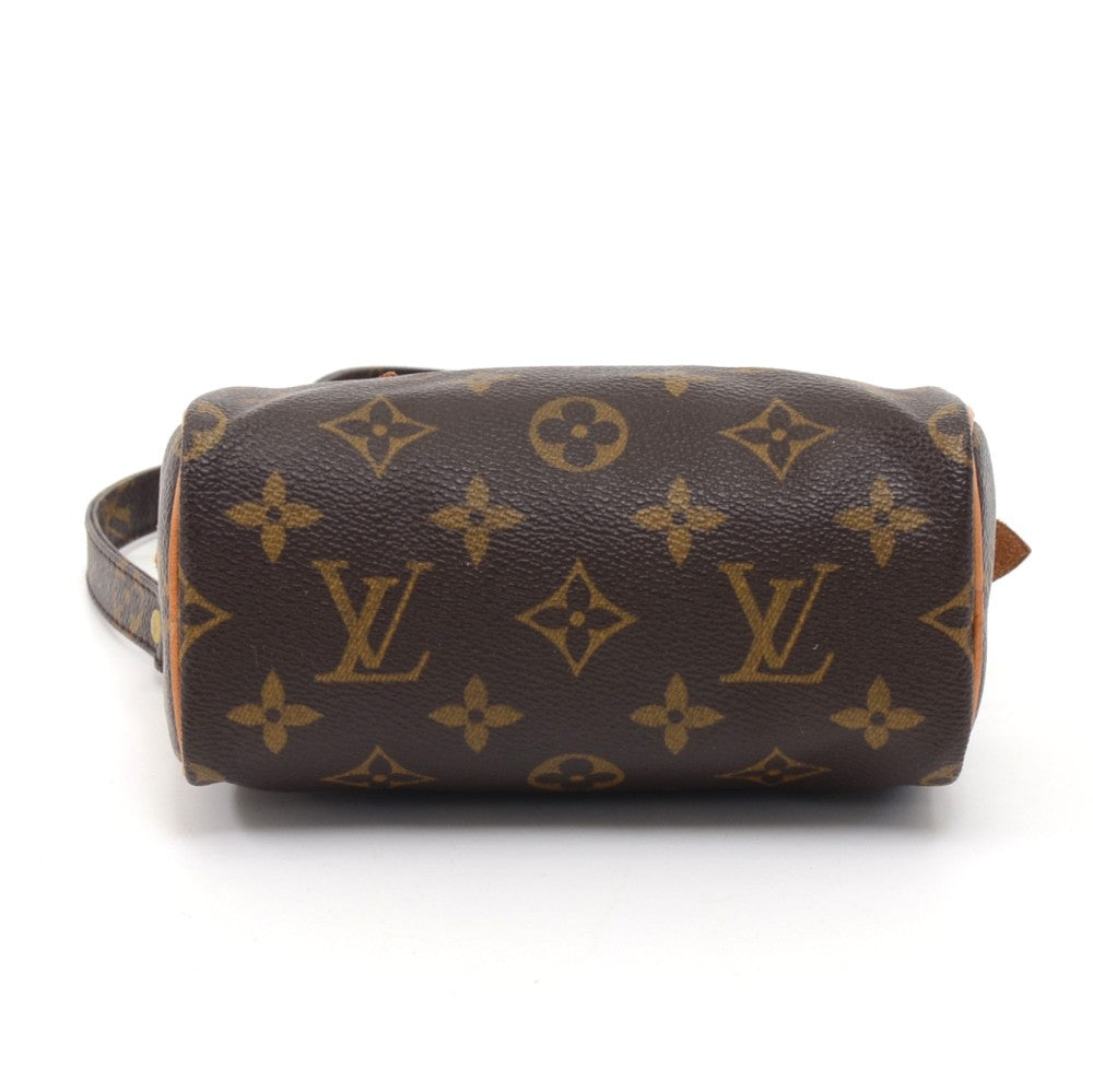 Louis Vuitto Mini Speedy Sac HL Monogram Canvas Handbag with Strap