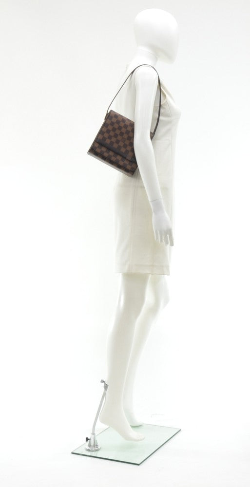 Louis Vuitto Tribeca Damier Ebene Canvas Shoulder Bag