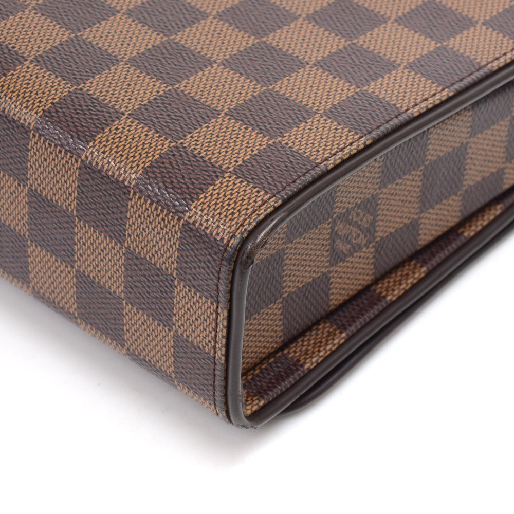 Louis Vuitto Tribeca Damier Ebene Canvas Shoulder Bag
