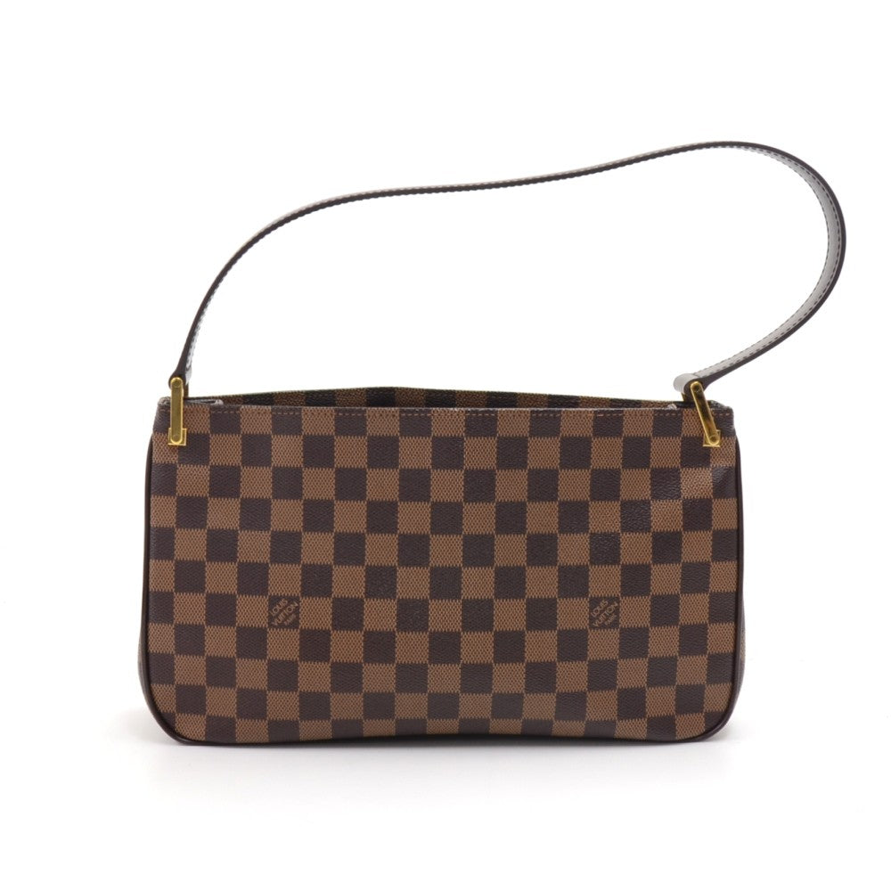 Louis Vuitto Aubagne Damier Ebene Canvas Shoulder Bag