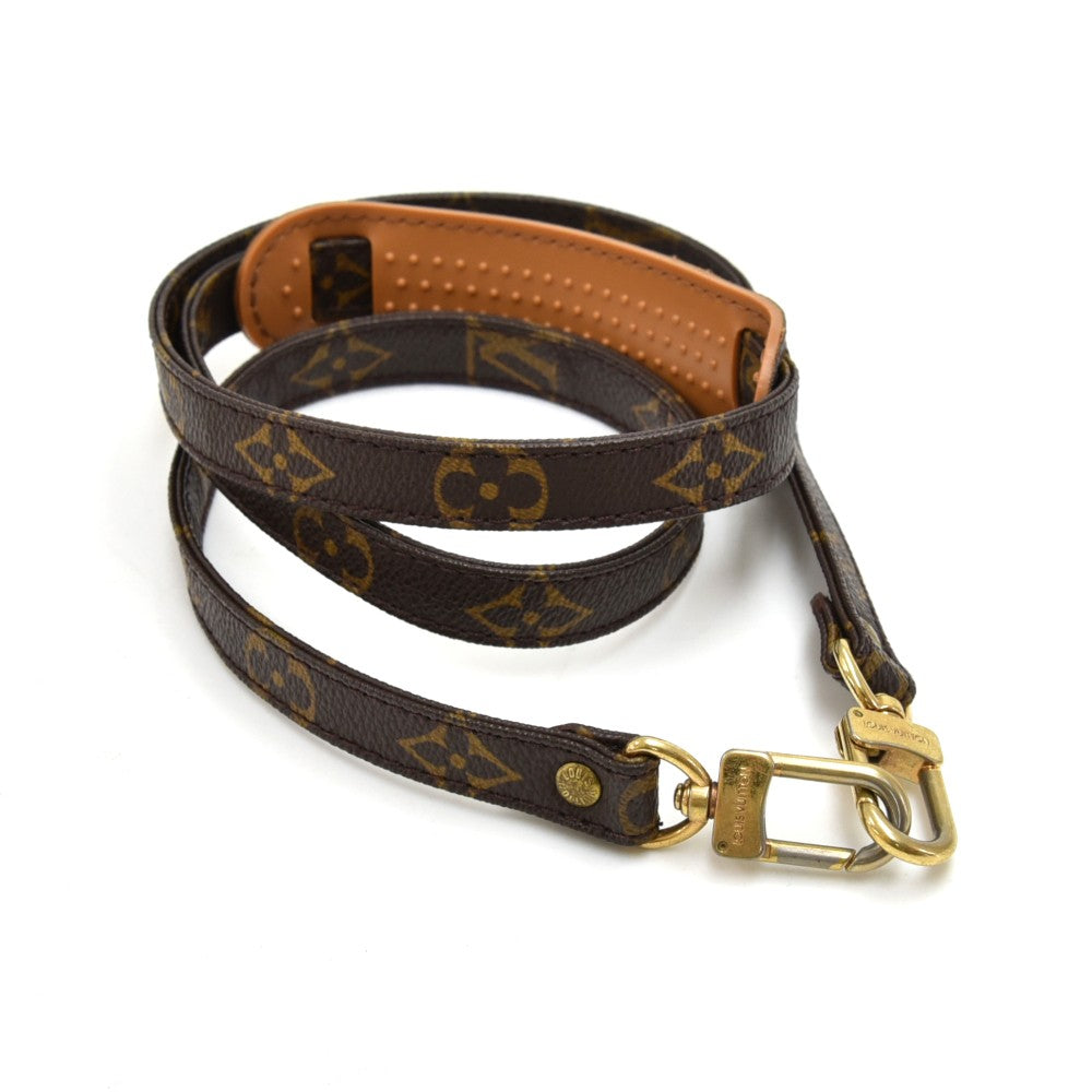 Louis Vuitto Pochette Accessoires Monogram Canvas Bag with Canvas Strap