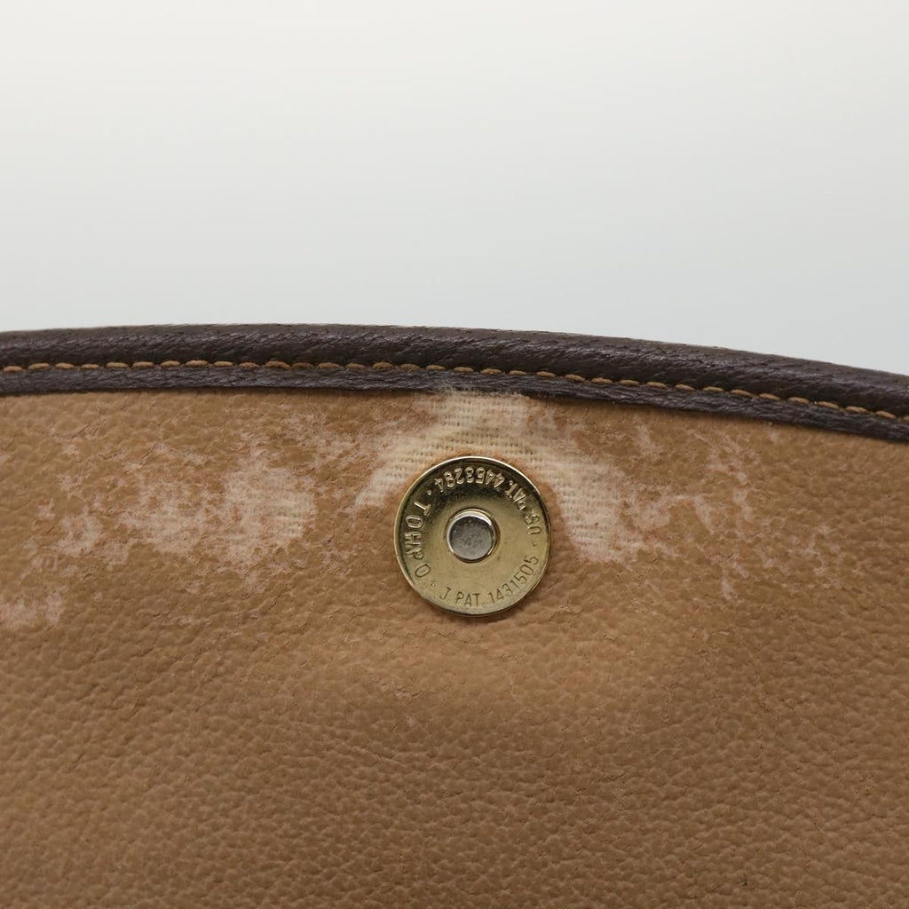 GUCCI GG Canvas Web Sherry Line Clutch Bag Beige Red Green 15601031 32362
