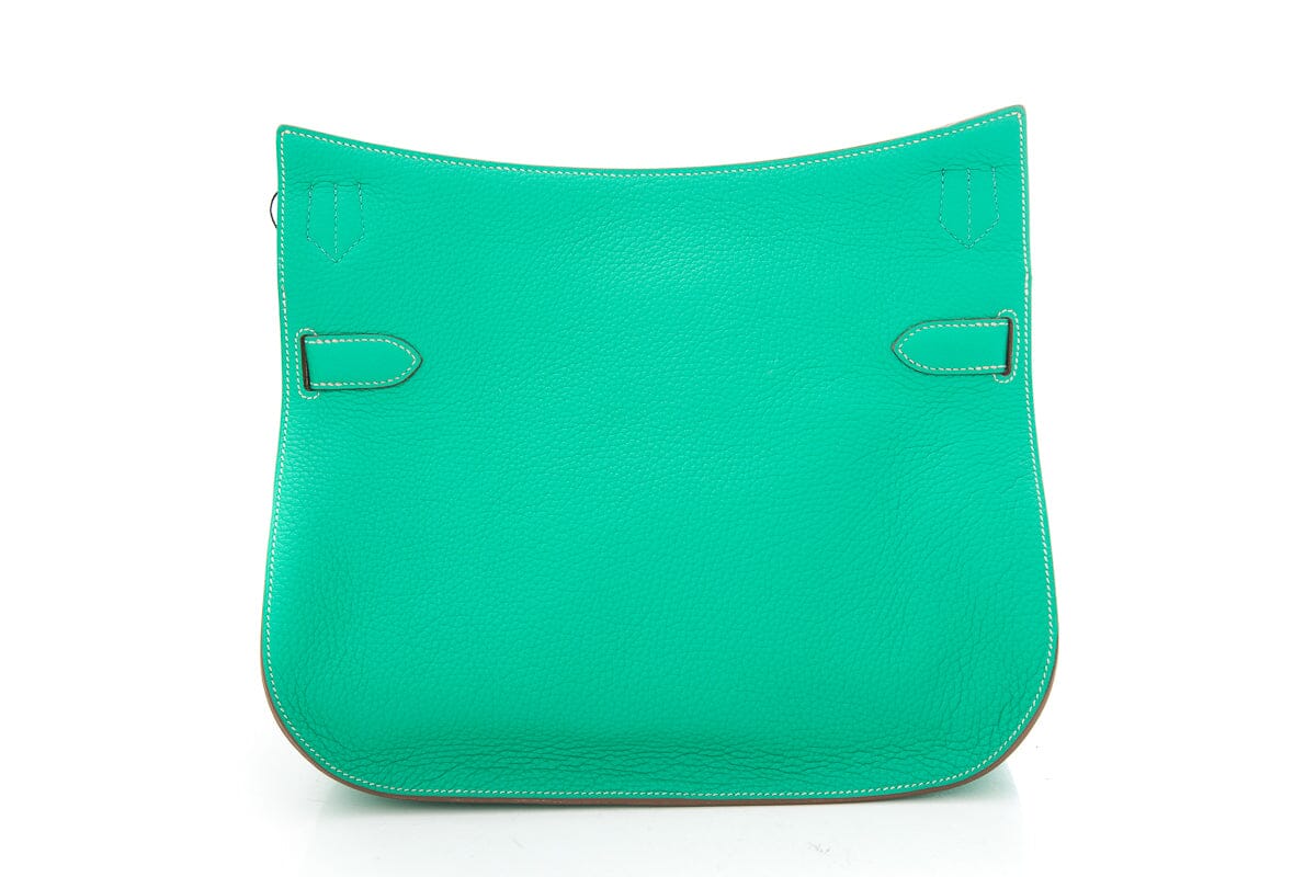 HermÃƒÆ’Ã‚Â¨s Green Jypsiere 31 CM Handbag