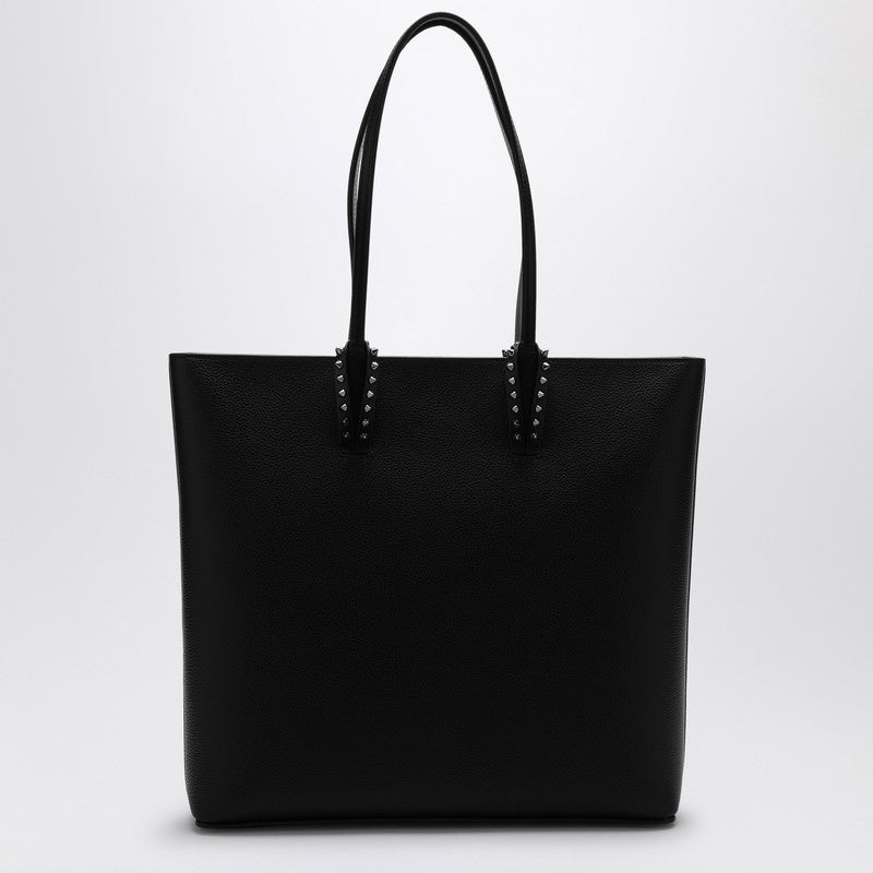 Christian Louboutin Black Leather Cabata Tote Bag Women