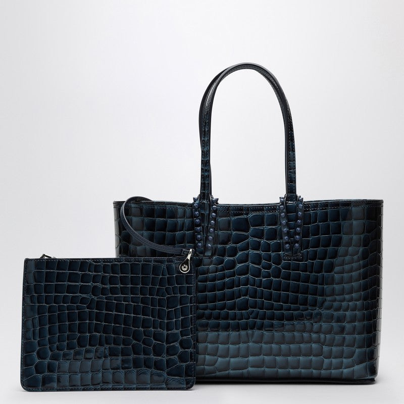 Christian Louboutin Blue Cabata Medium Tote Bag Women