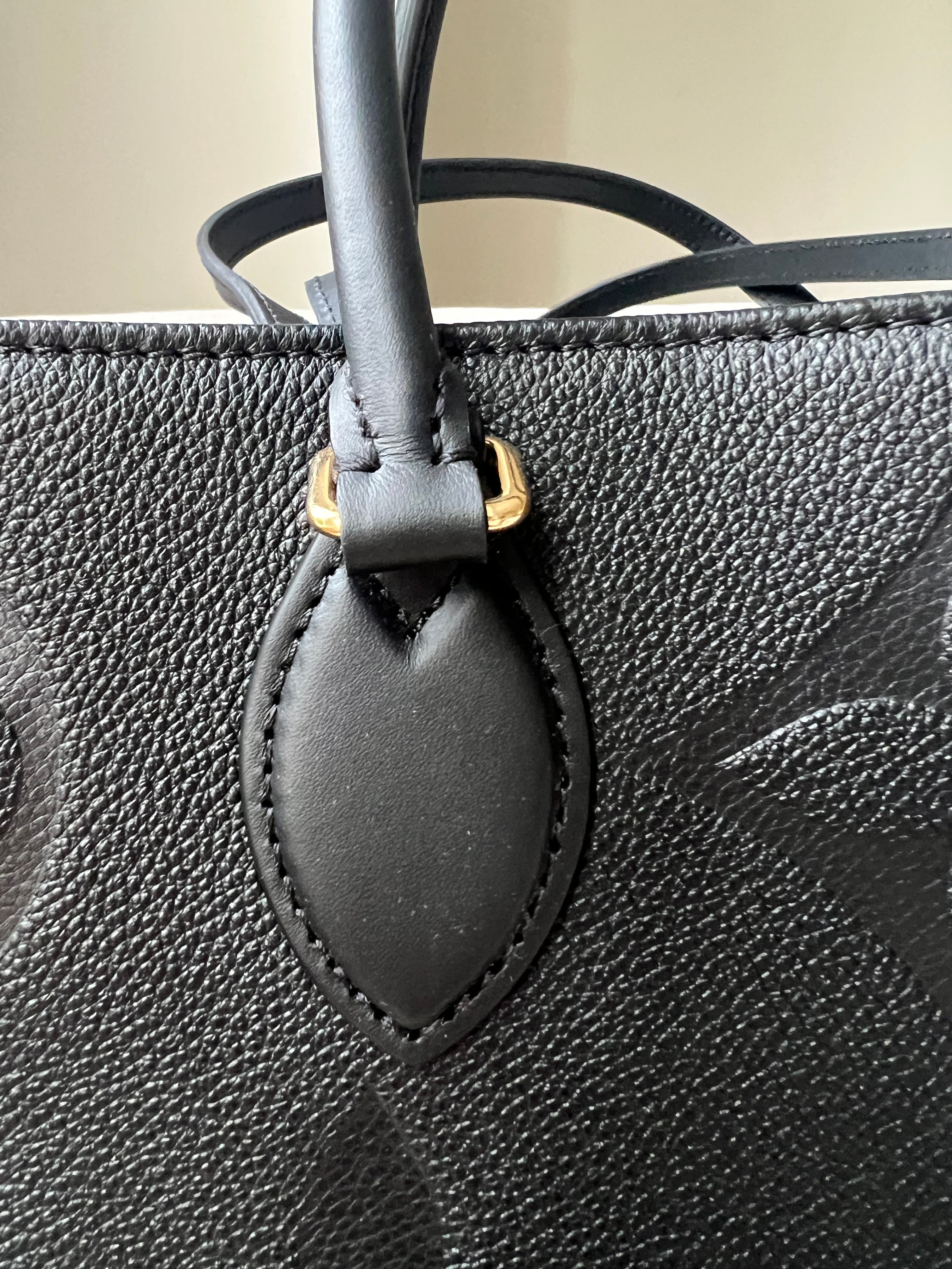 Louis Vuitton On the Go GM Black Empreinte (RRP £2,570)