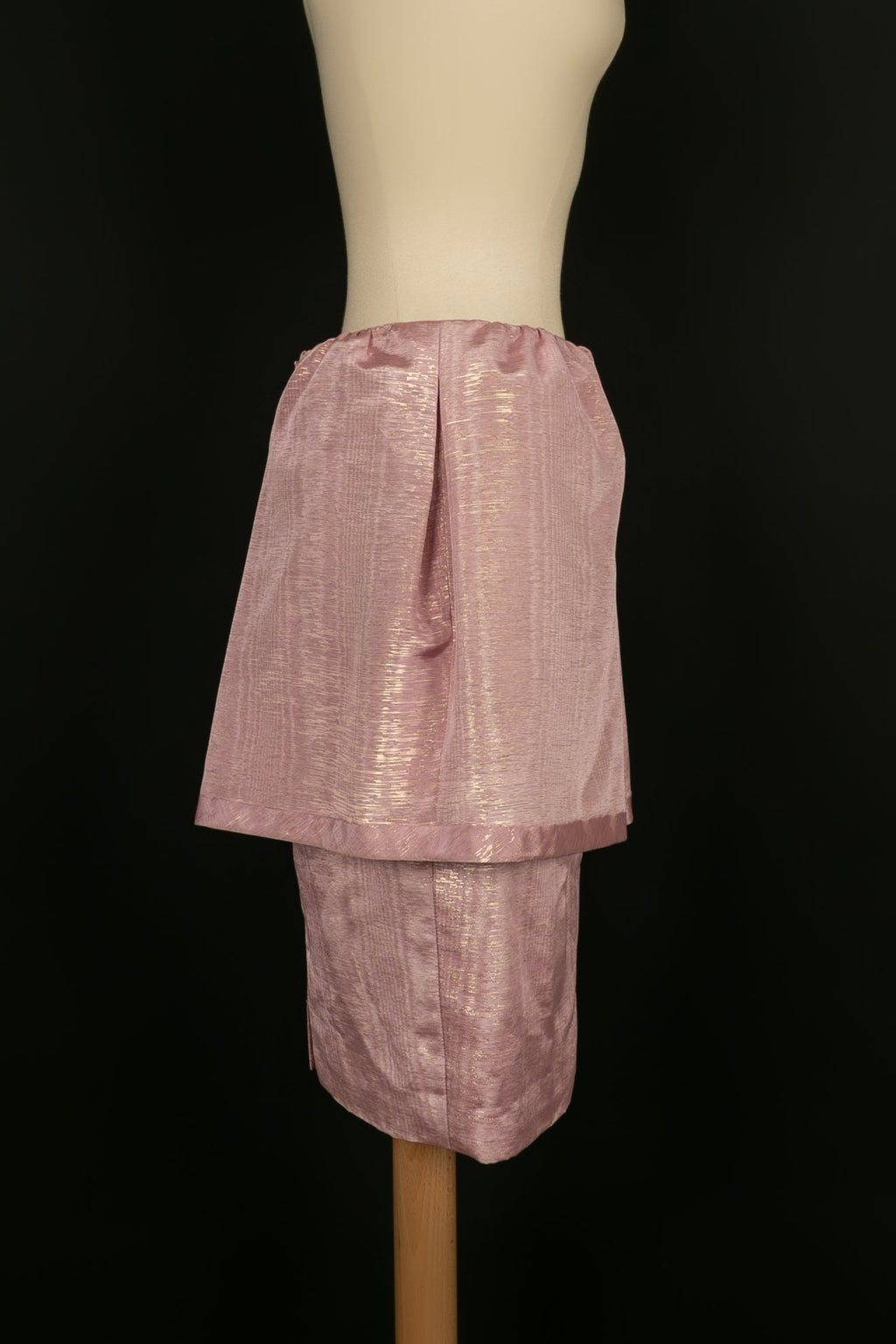 Jupe en coton rose Nina Ricci