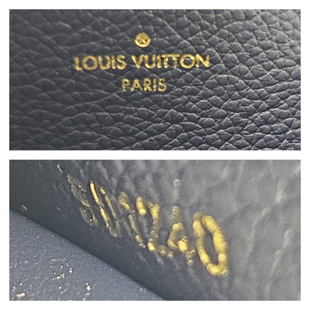 Louis Vuitton Monogram Empreinte Leather Zippy Wallet