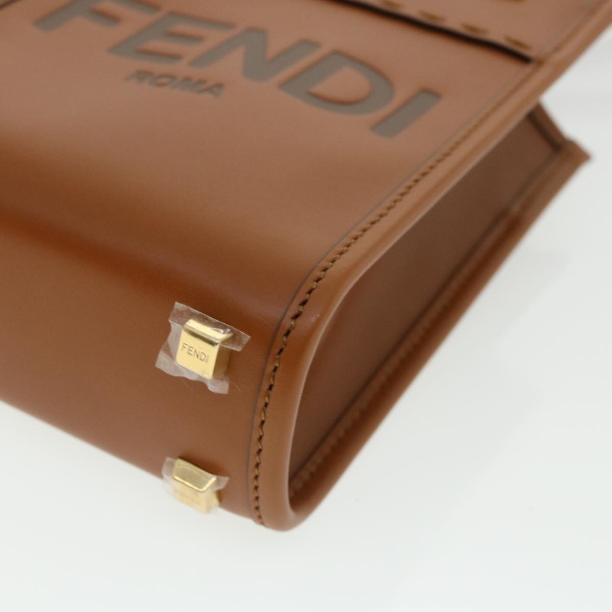 FENDI mini sunshine shopper Shoulder Bag Calfskin Leather 8BS051ABVL 32629A