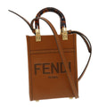 FENDI mini sunshine shopper Shoulder Bag Calfskin Leather 8BS051ABVL 32629A