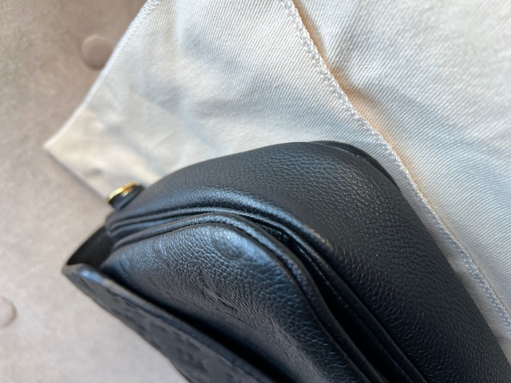 Louis Vuitton Pochette Metis Black Empreinte (RRP £2,110)