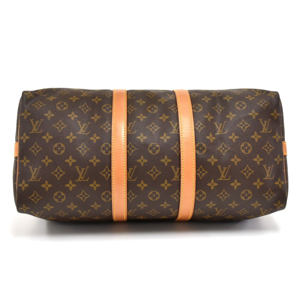 Louis Vuitto Keepall 45 Bandouliere Monogram Canvas Bag