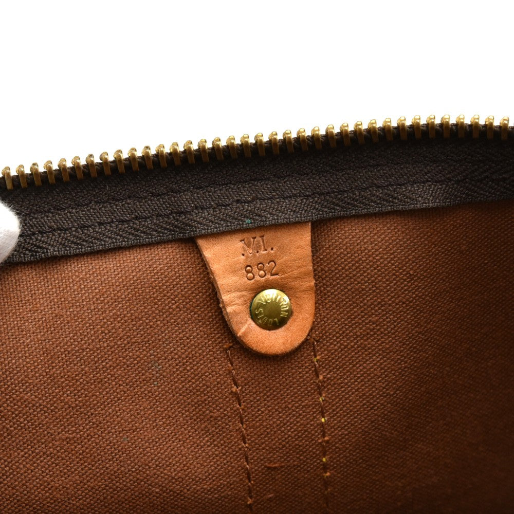Louis Vuitto Keepall 45 Bandouliere Monogram Canvas Bag