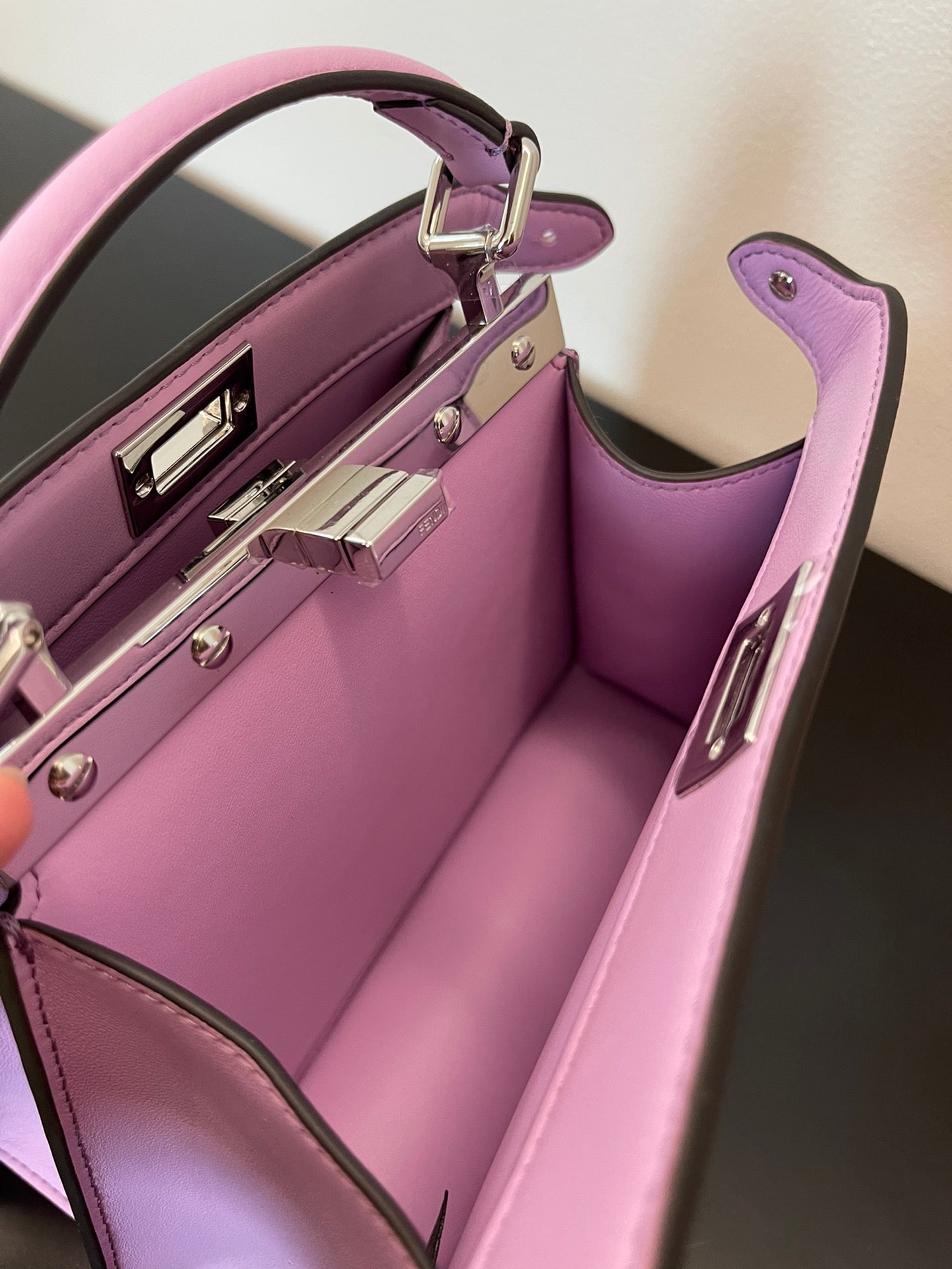 FI GlamI ISeeU Petite Light Purple Small Bag For Woman 20cm/8in
