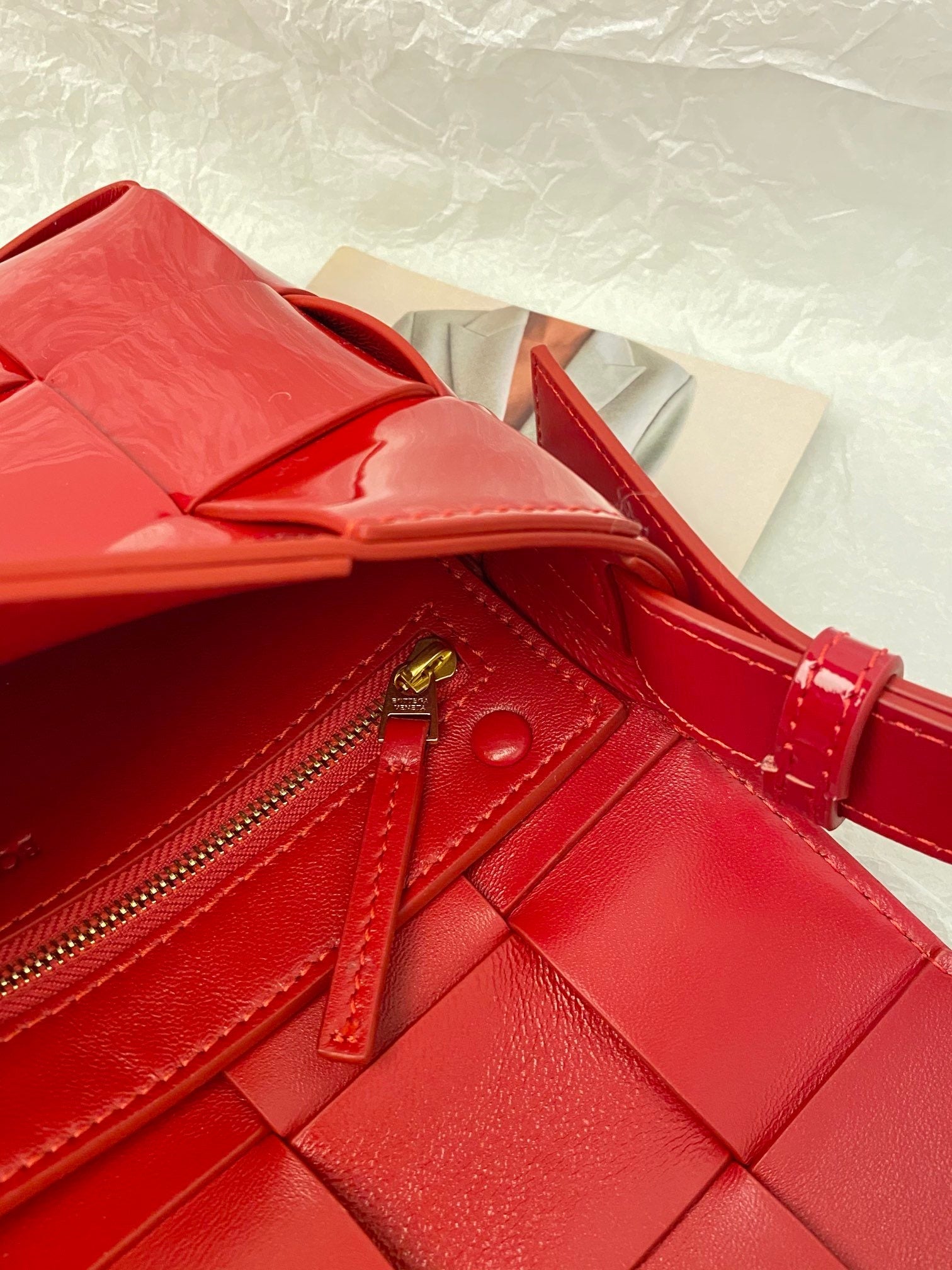GLAMI Cassette Red, For Women, Bags 9.1in/23cm 578004V1EP36358