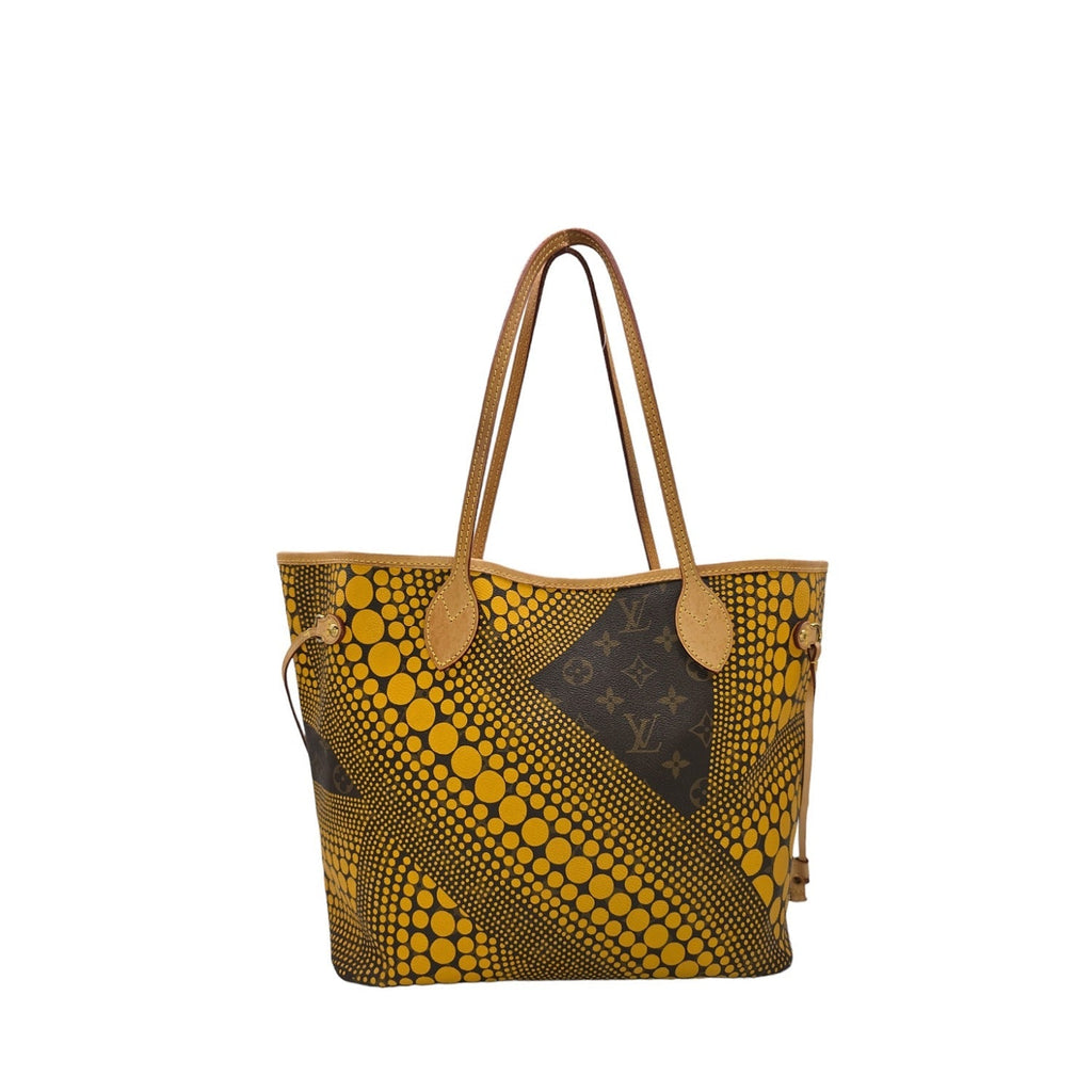 Louis Vuitton Yayoi Kusama Limited Edition Wave Neverfull  MM Tote