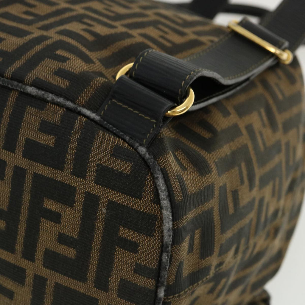FENDI Zucca Canvas Backpack Brown 32905