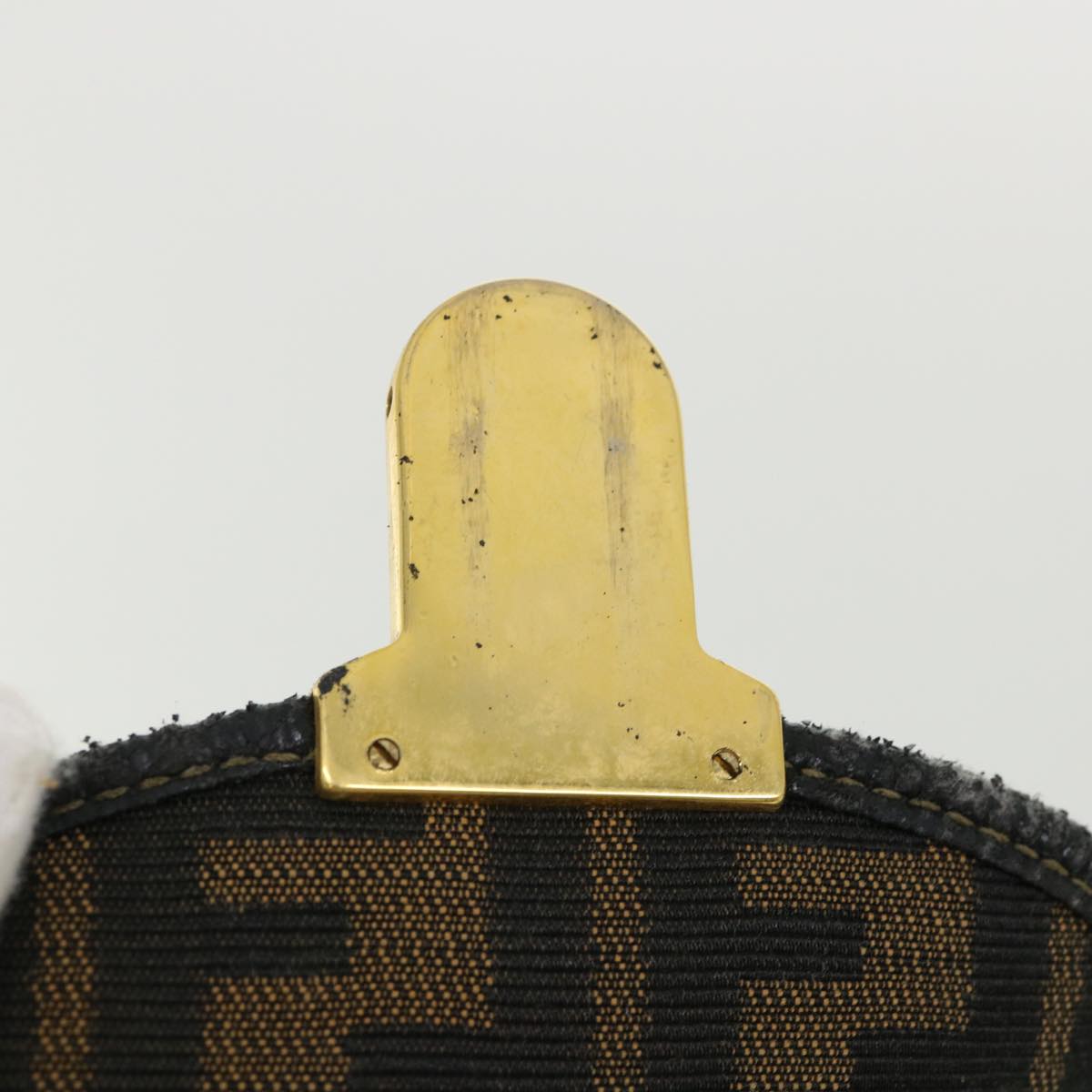 FENDI Zucca Canvas Backpack Brown 32905