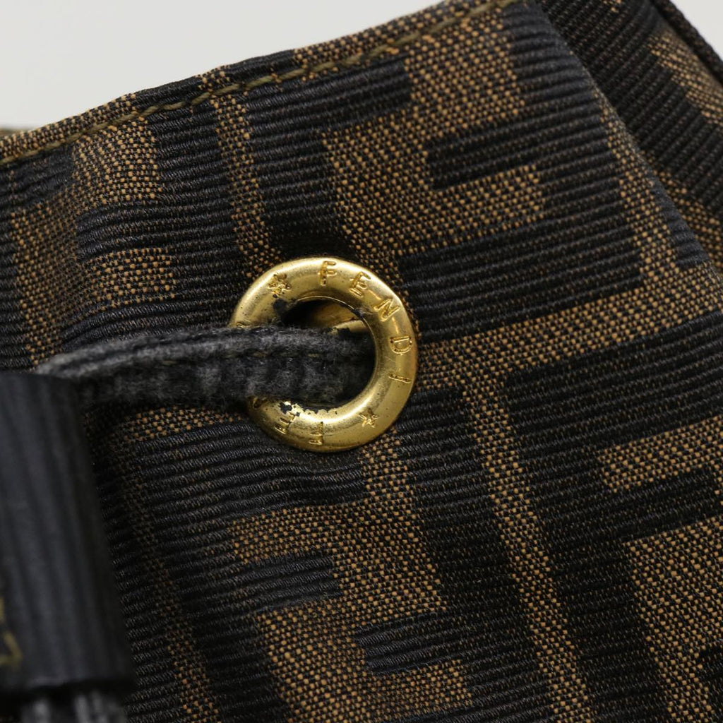 FENDI Zucca Canvas Backpack Brown 32905