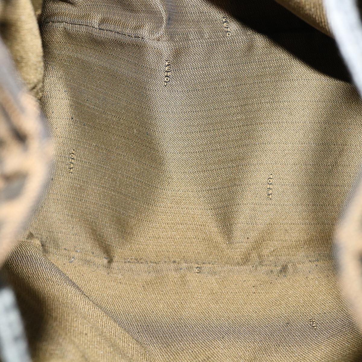 FENDI Zucca Canvas Backpack Brown 32905