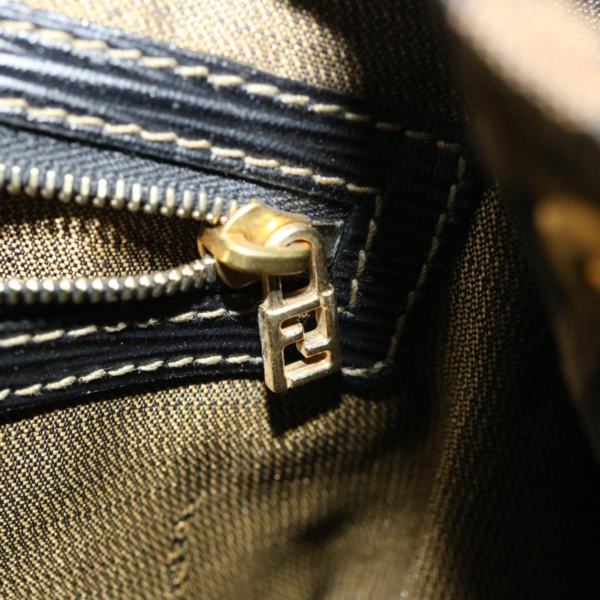 FENDI Zucca Canvas Backpack Brown 32905