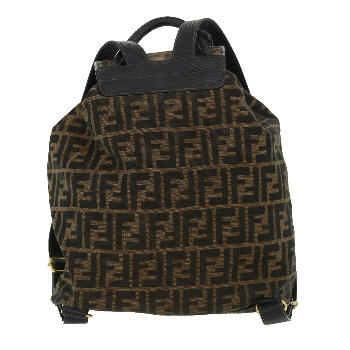 FENDI Zucca Canvas Backpack Brown 32905