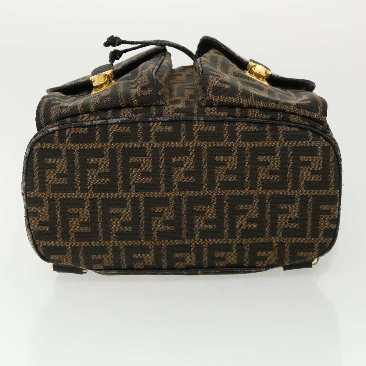 FENDI Zucca Canvas Backpack Brown 32905