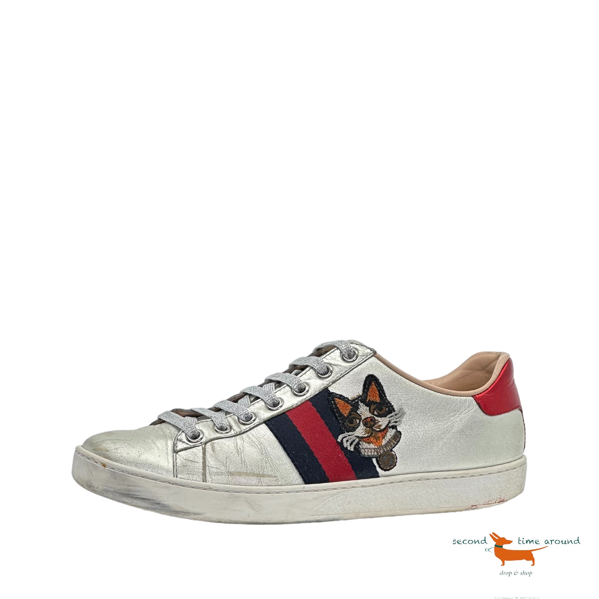 Gucci Silver Sneaker