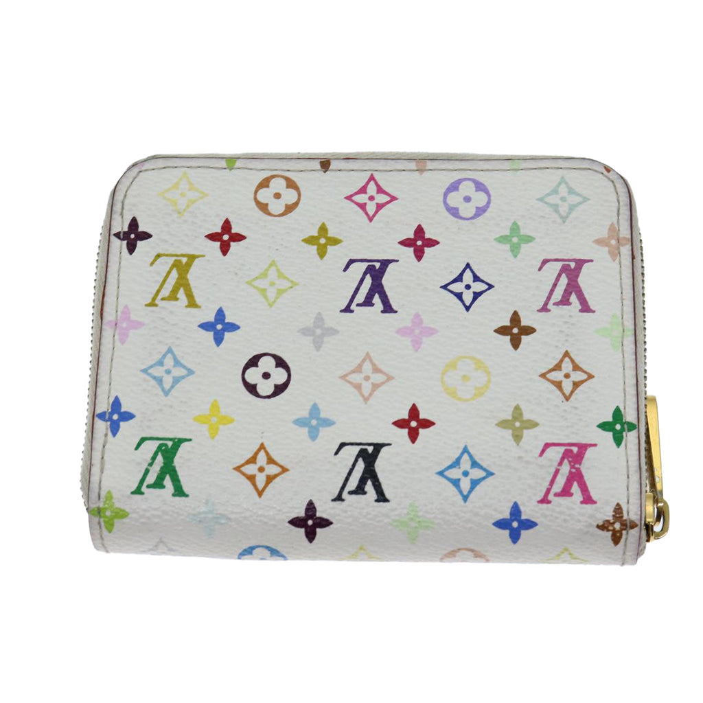 Louis Vuitton Porte Monnaie Zippy  Canvas Wallet