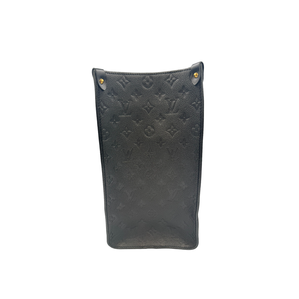 Louis Vuitton Onthego MM Black Monogram Empreinte