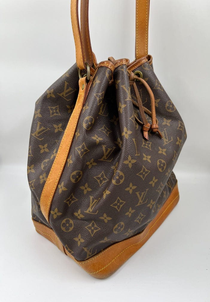 Louis Vuitton NoÃƒÆ’Ã‚Â© Monogram Canvas Brown Bag 1998