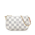 Louis Vuitton Pochette Accessoires Mini Damier Azur Canvas