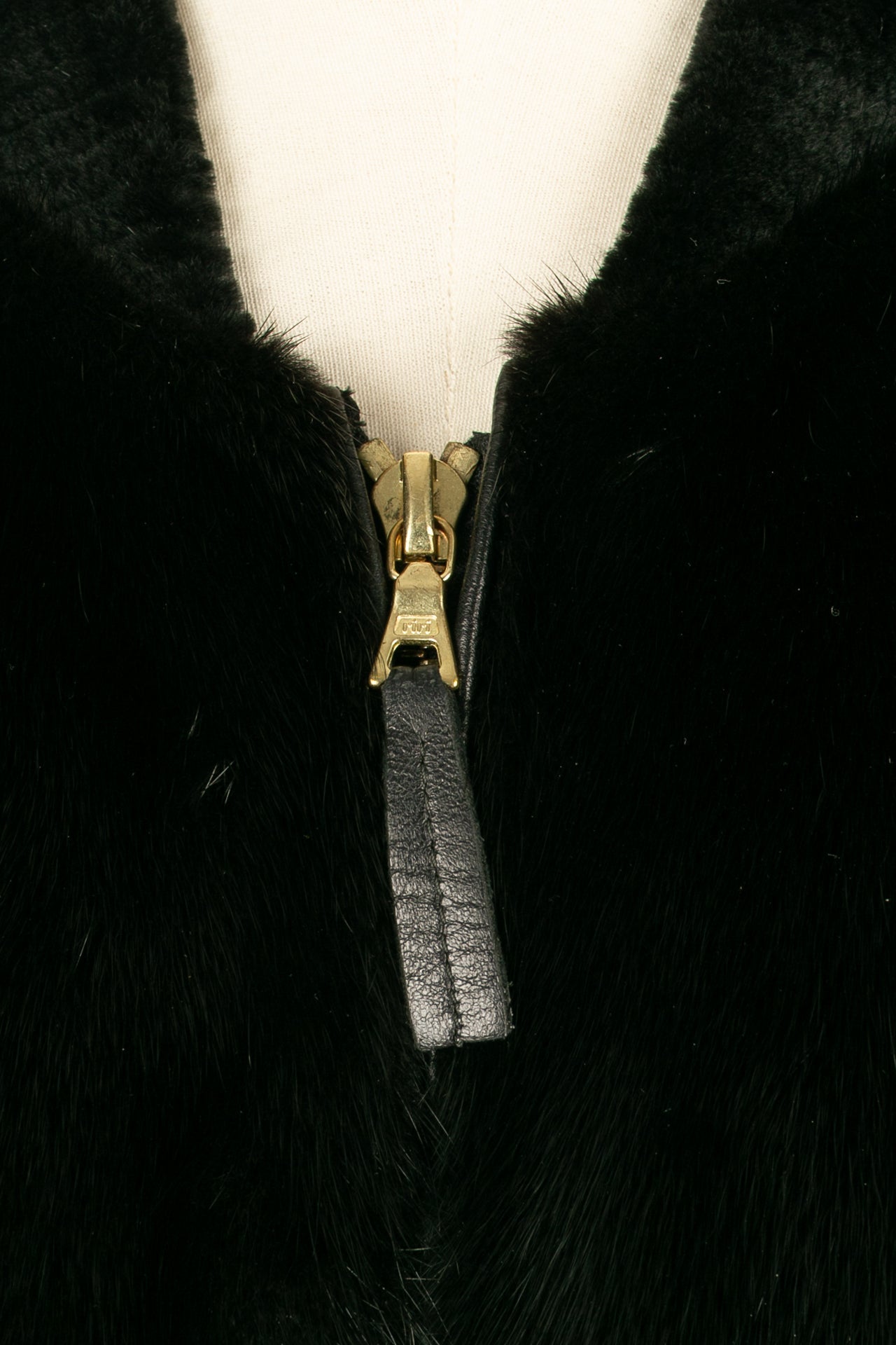Veste en vison