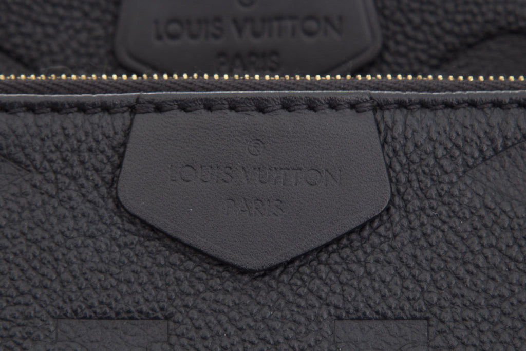 Louis Vuitton Black Empreinte Muti-Pochette Handbag