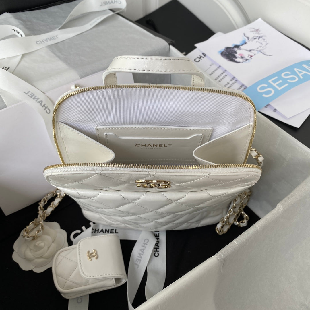 CHLRucksack Backpack White Bag For Women 21cm/8in