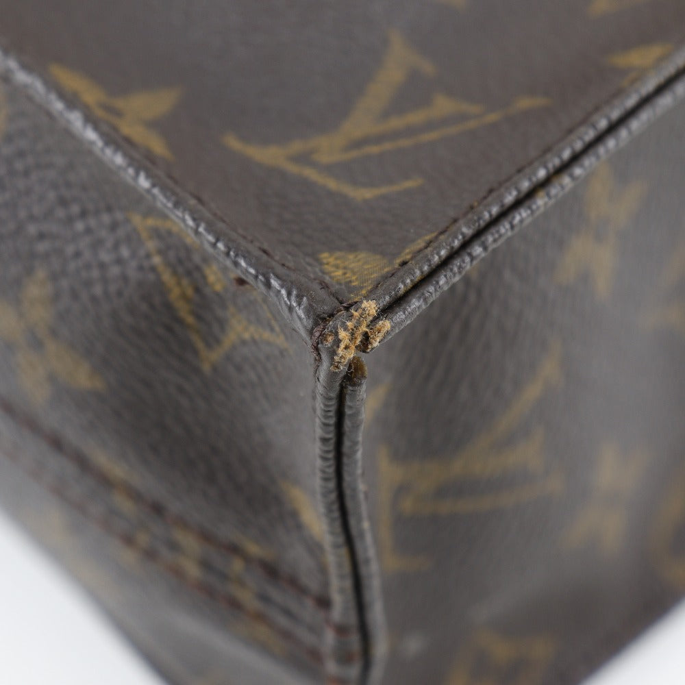Louis Vuitton M51140 Monogram  Bag French  Open Sac Plat Unisex