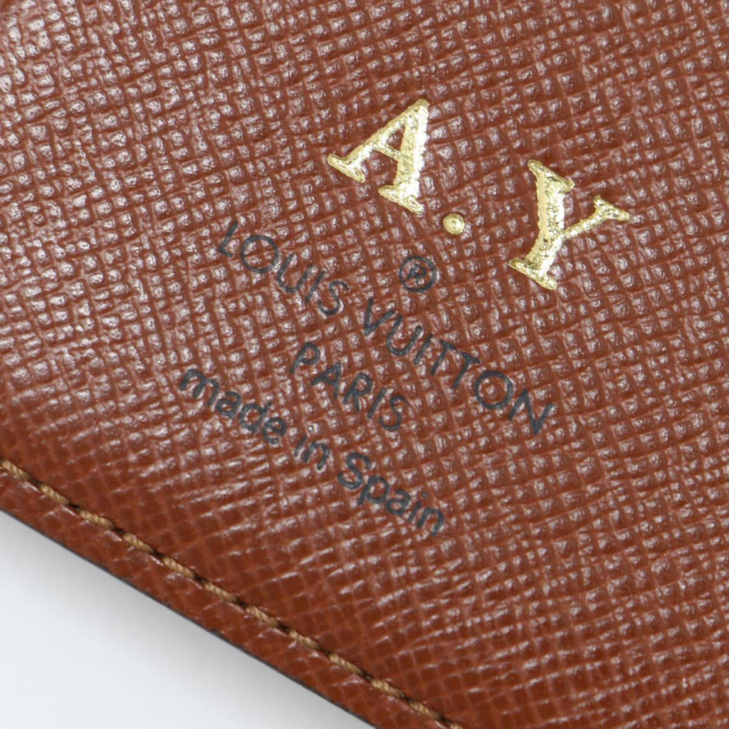 Louis Vuitton Agenda Pm  Canvas Wallet  ()