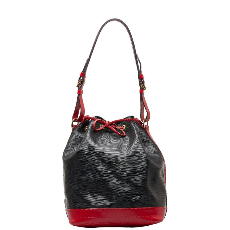 Louis Vuitton Epi Shoulder Bag M44017 Noir Castilian Red Black Leather  Louis Vuitton
