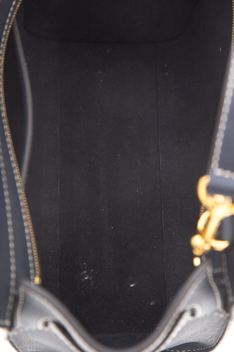 Mulberry Midnight Navy Bayswater Zipped Mini Handbag